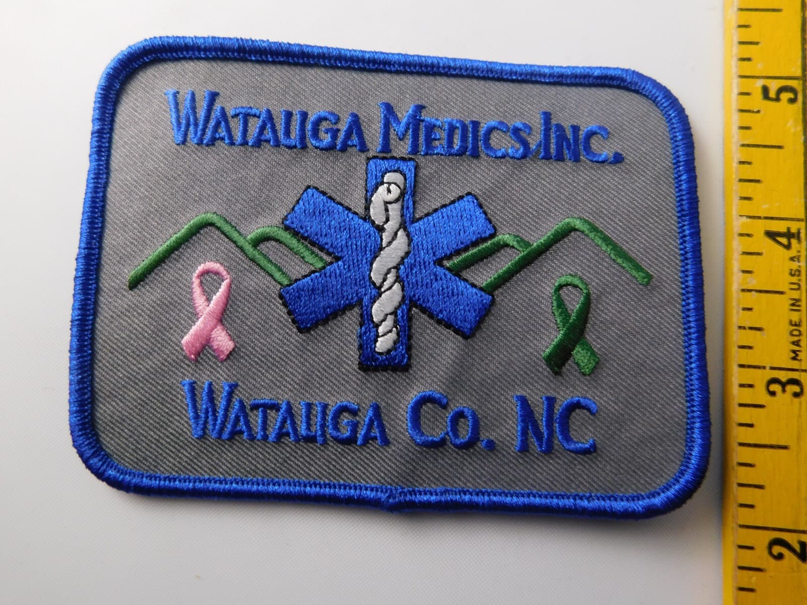 WATAUGA COUNTY MEDICS INC PATCH HAT VEST BADGE SOUVENIR NC HOSPITAL AMBULANCE