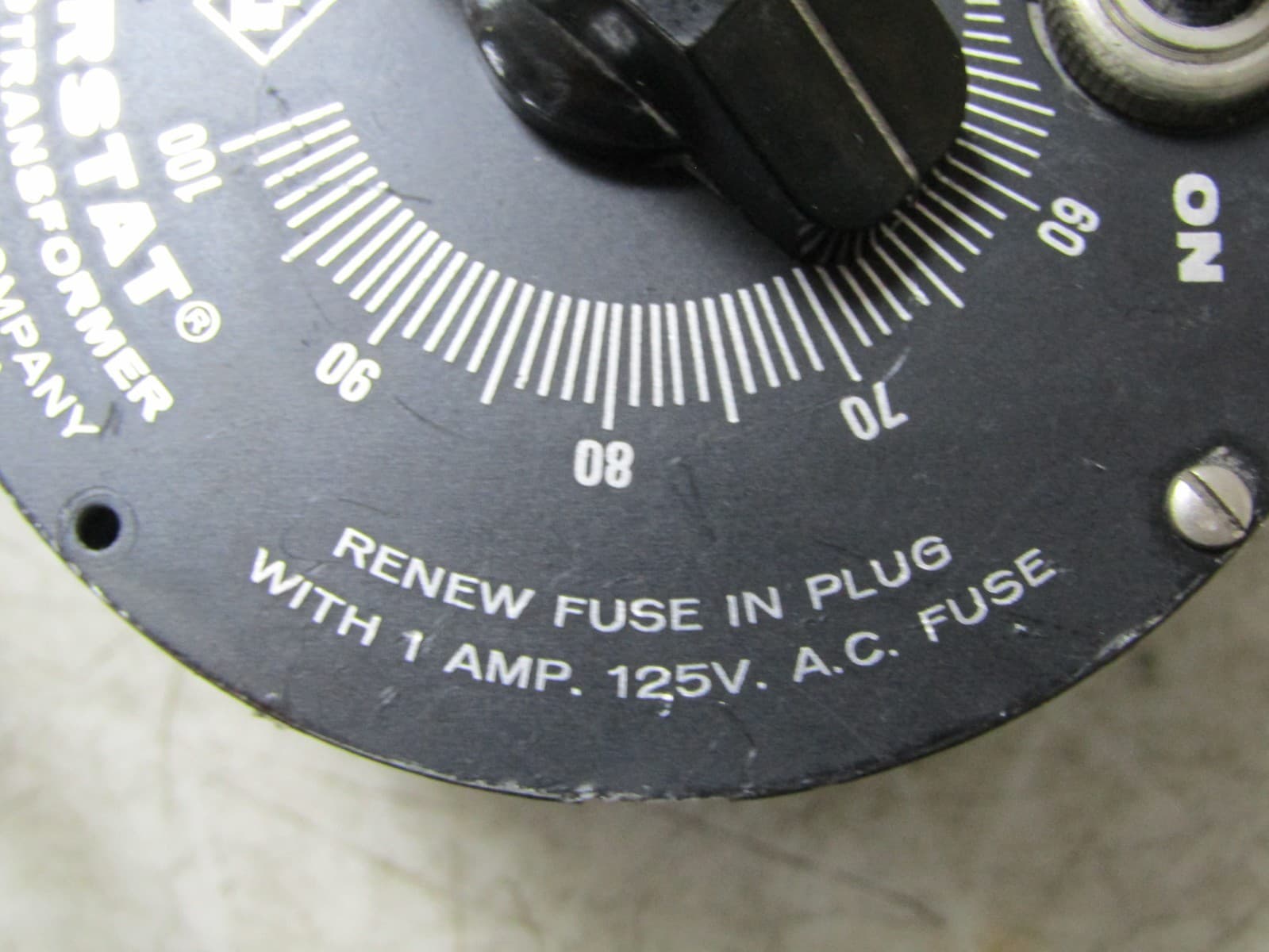 💥POWERSTAT 2PF10 VARIABLE AUTOTRANSFORMER 120 VAC INPUT 0-132 VAC OUTPUT 6