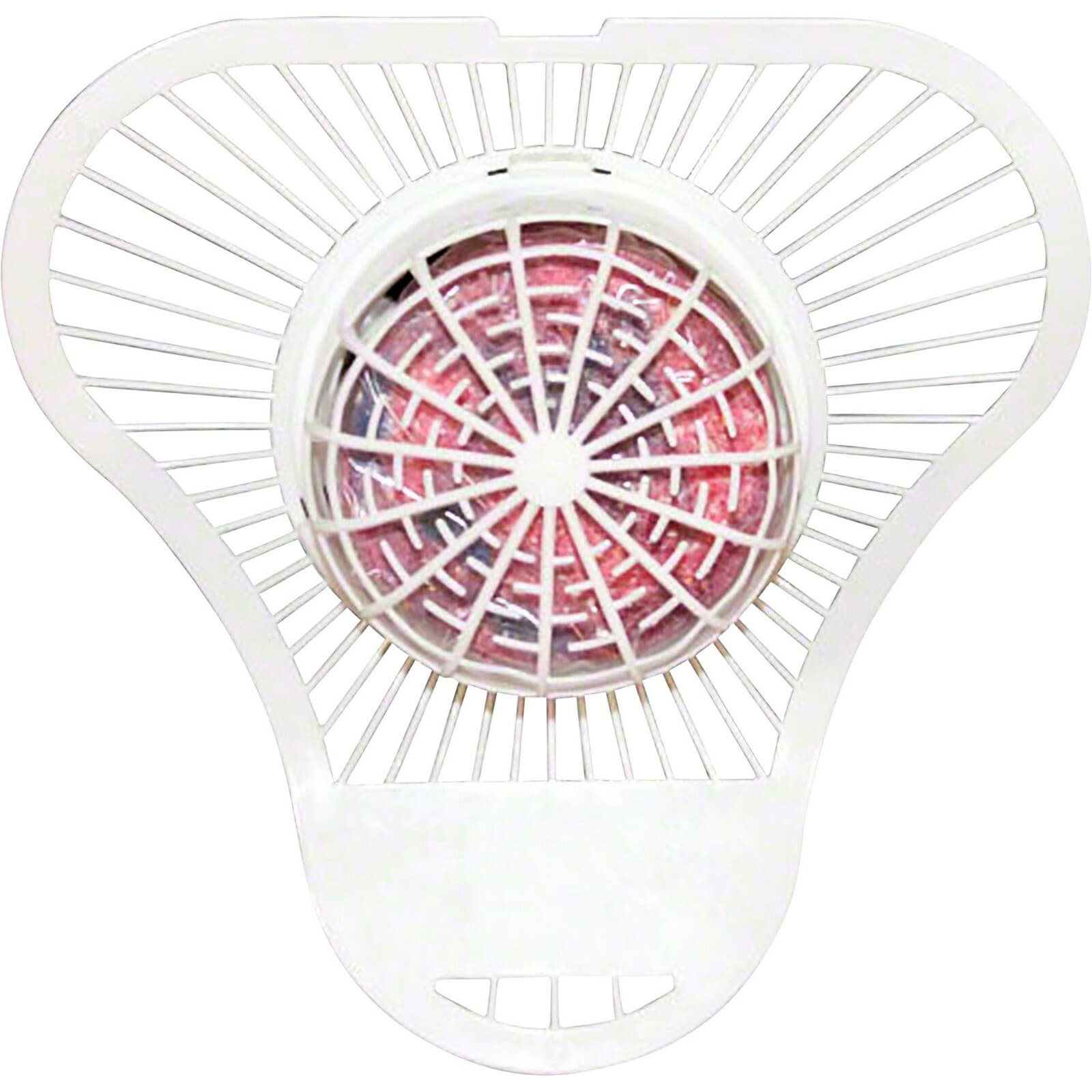 6 Impact Urinal Cherry Screen Deodorized Block 7.25" Diameter #9400C