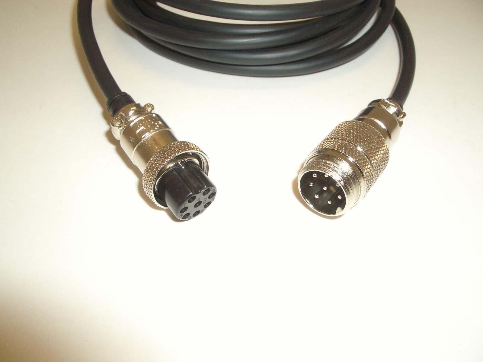 JETSTREAM JTMEXR MICROPHONE MIC EXTENSION CABLE 8PIN ROUND FOR YAESU ICOM 2