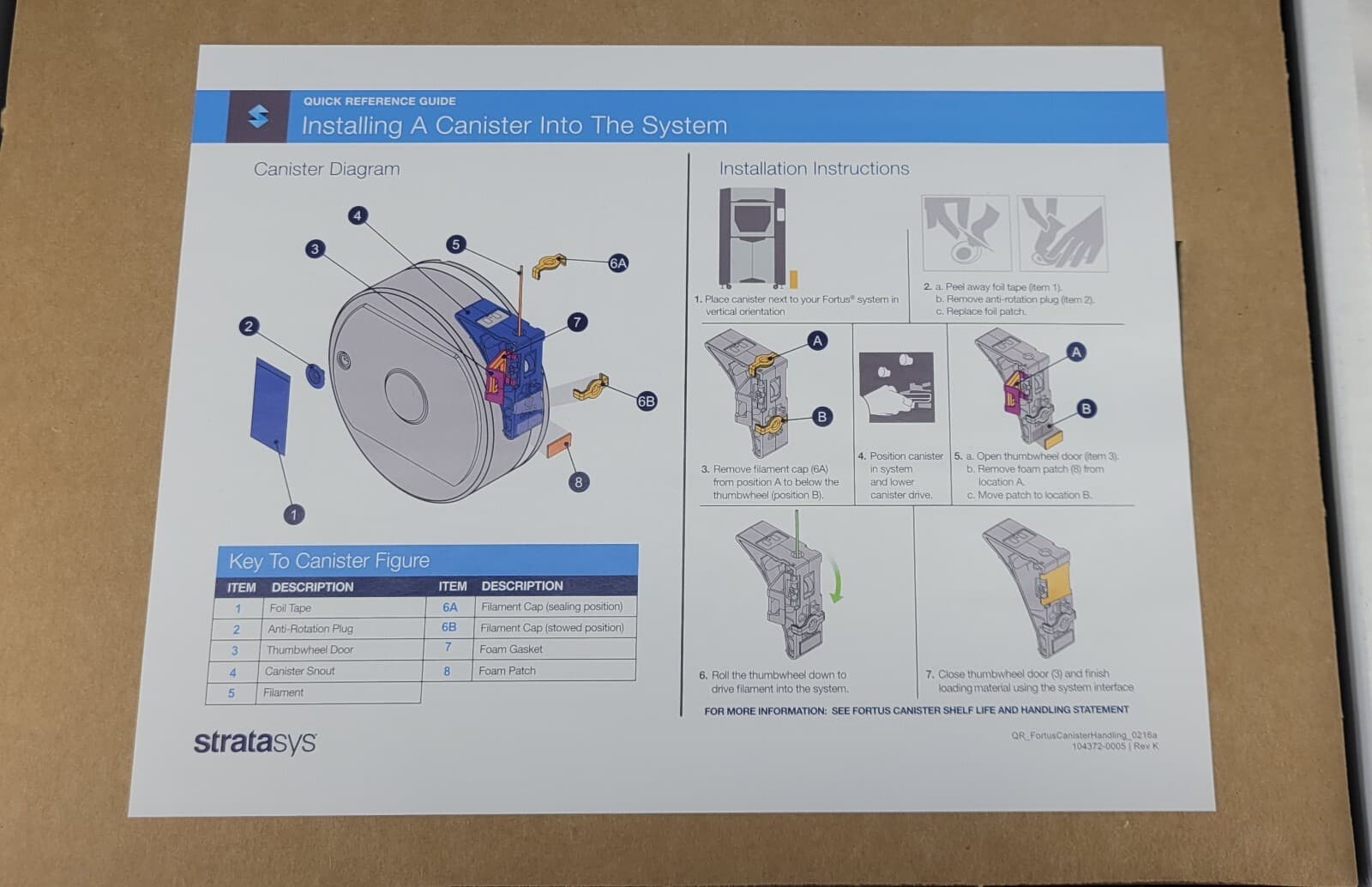 Stratasys FDM Fortus Ultem 9085 Resin CG 355-23101 - 92ci Aerospace Certified 6