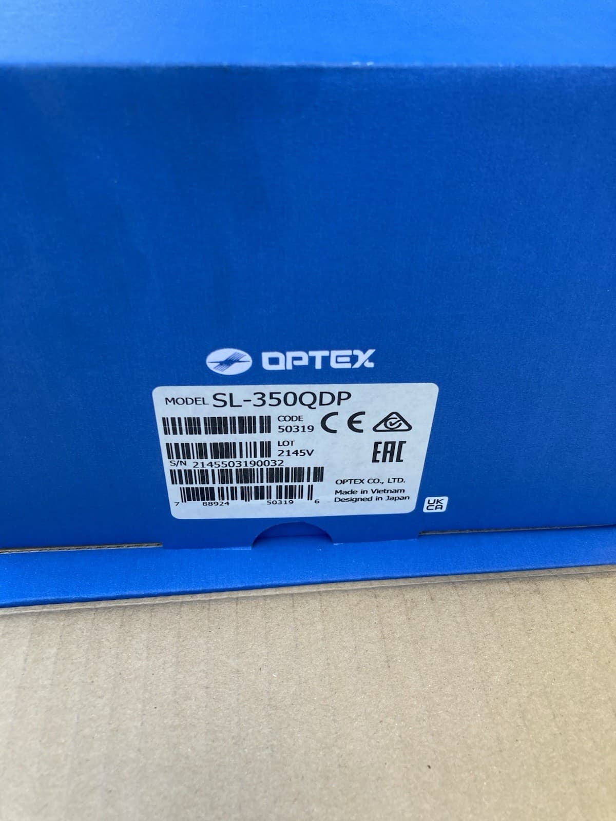 Optex SL-350QDP Smart Line Quad-Beam Photoelectric Detector Long Range - NEW 3