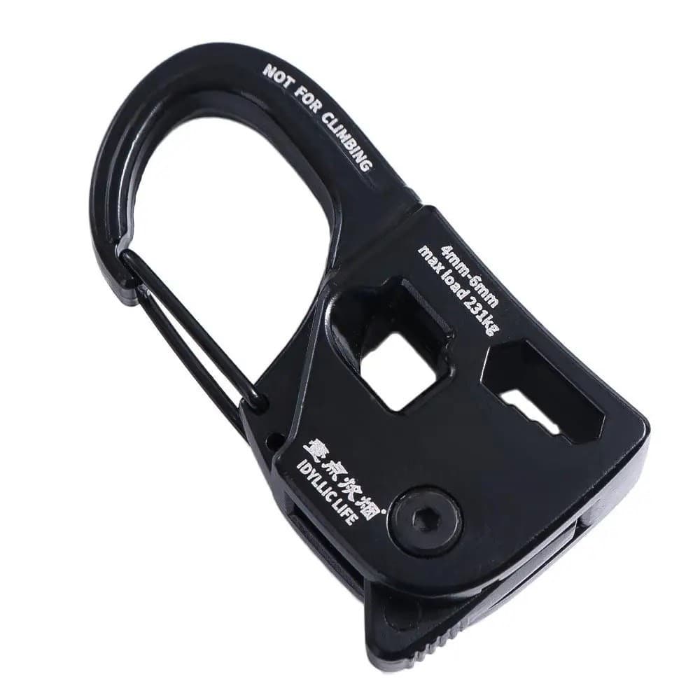 Para-cord Locking Carabiner - New - Set of four