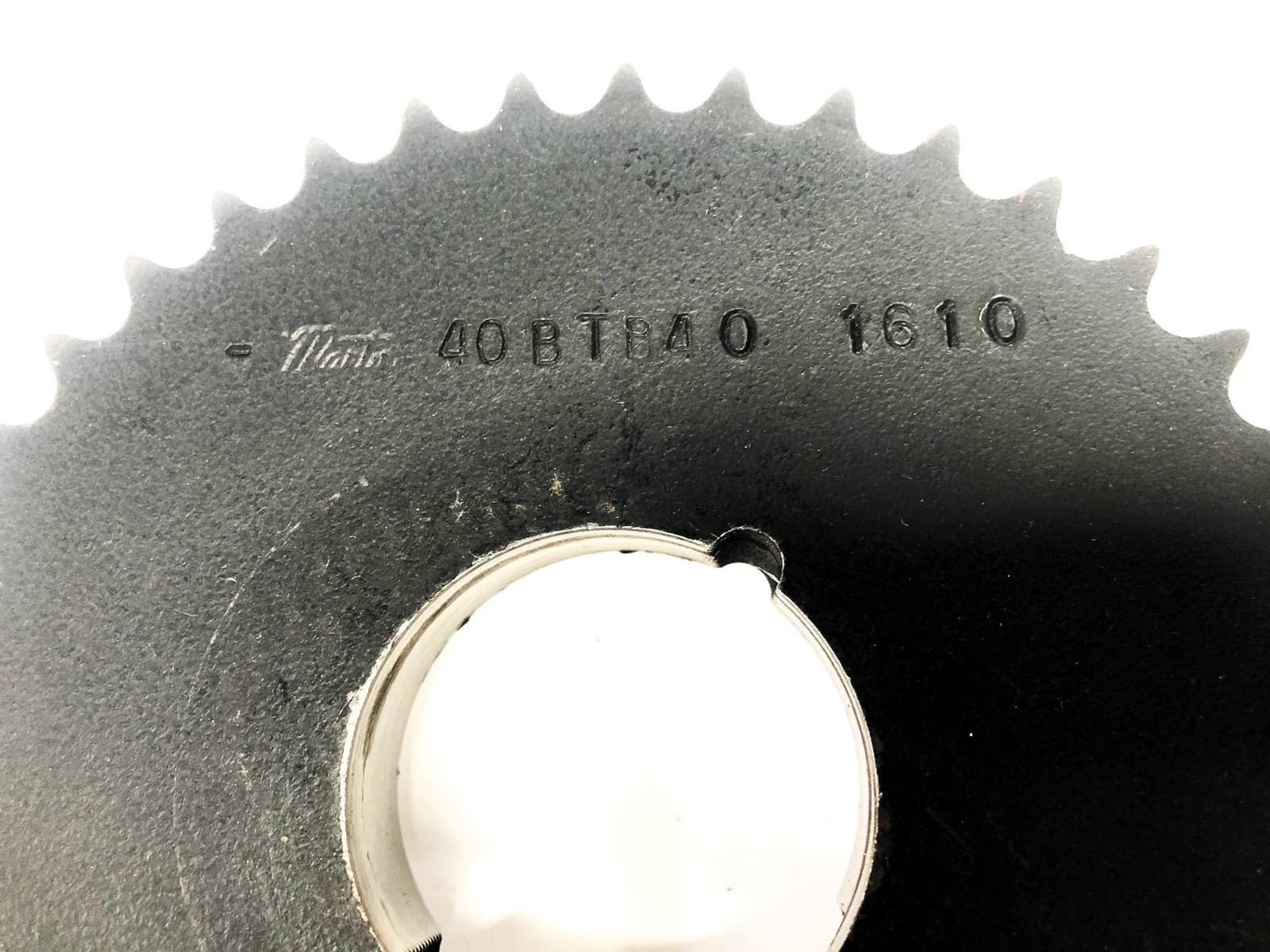 Martin 1610 Tapered Bore Roller Chain Sprocket 40BTB40 NOS 3