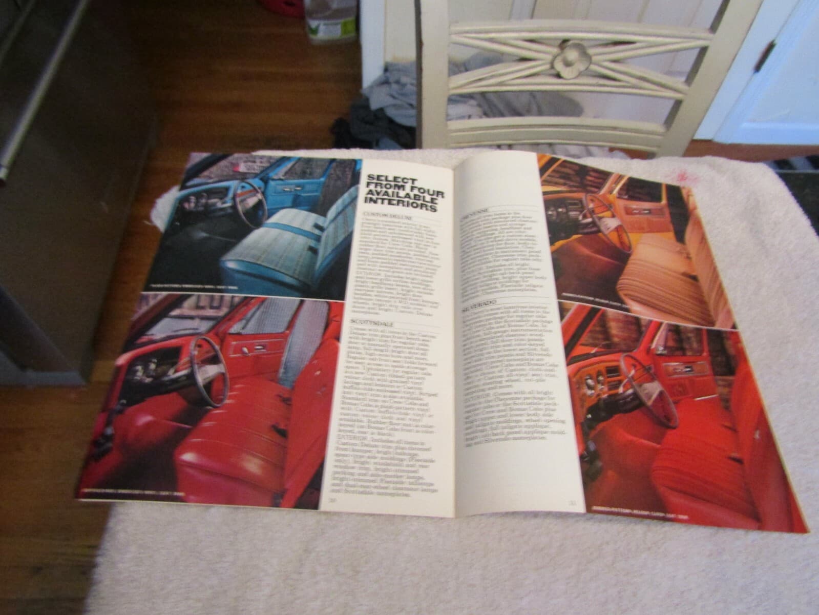 Vintage 1977 Chevrolet Pickup Trucks OEM New Car Dealer Sales Brochure NOS 3