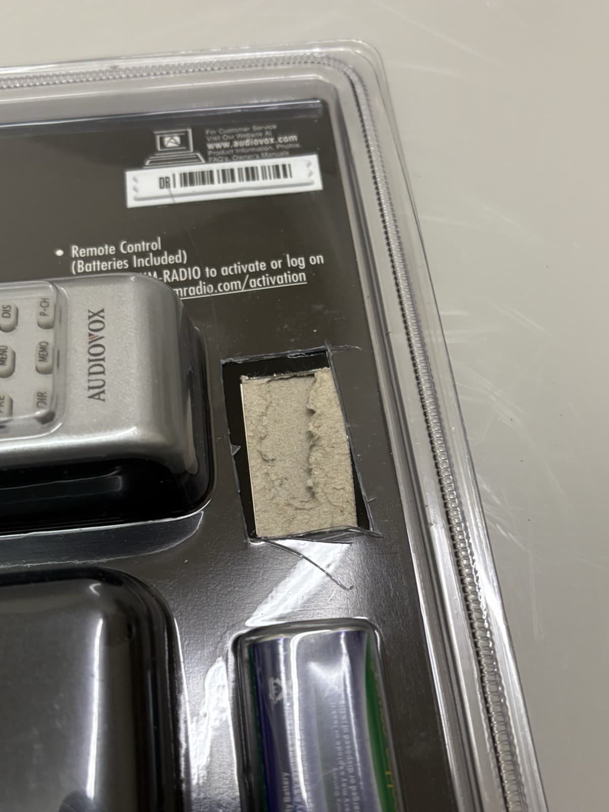 AUDIOVOX XM Satellite Radio XR9 Receiver Satellite Radio NO DOCKING STATION 5