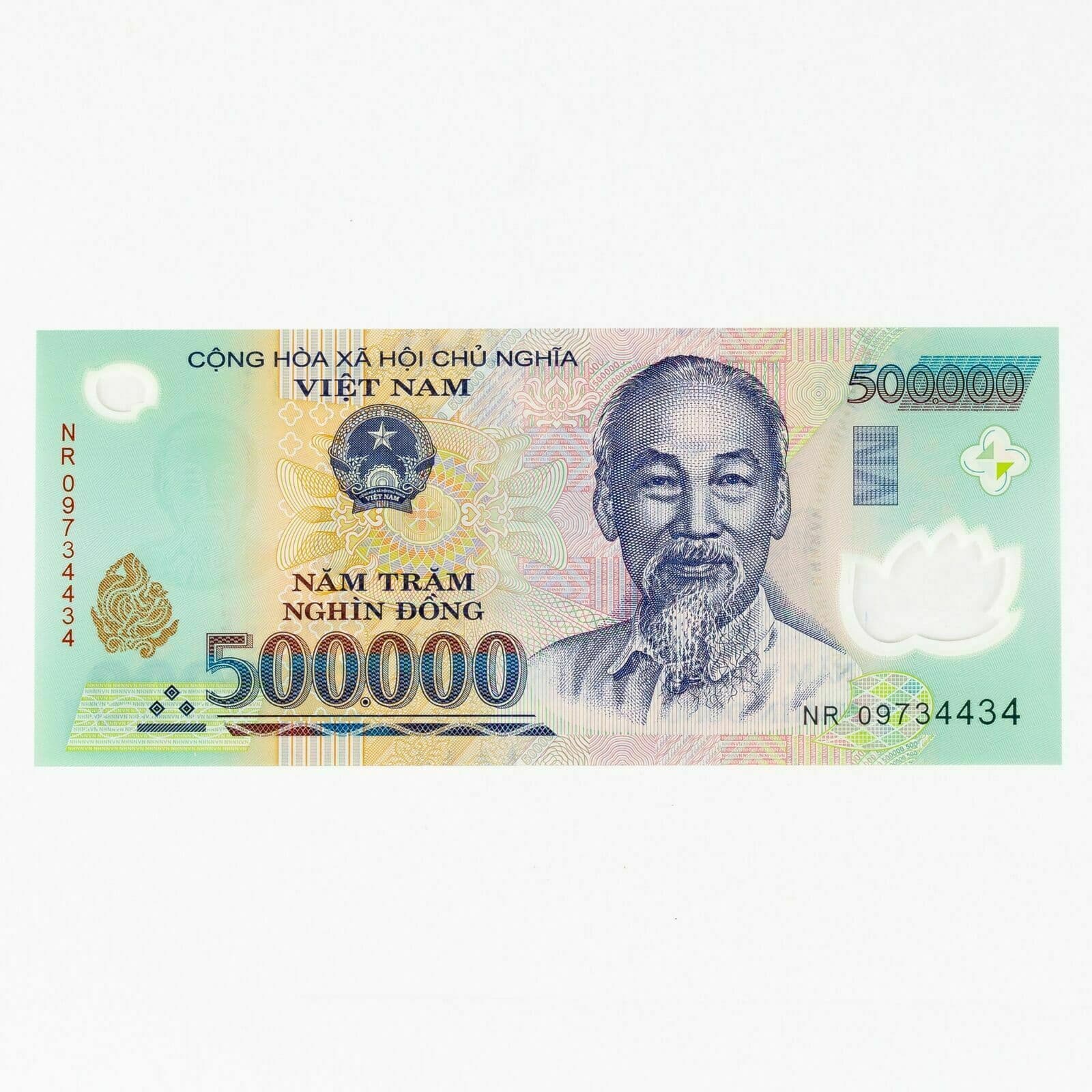2 MILLION VIETNAMESE DONG  ( 4 ) 500,000 VND CURRENCY BANKNOTES | AUTHENTIC 6