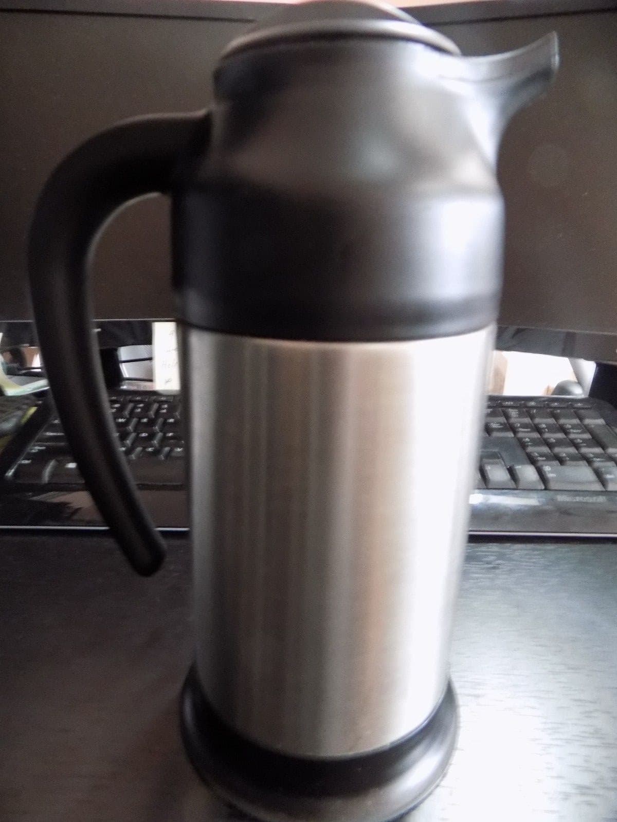 24 oz. Insulated Stainless Steel Creamer Thunder Group TJWB007
