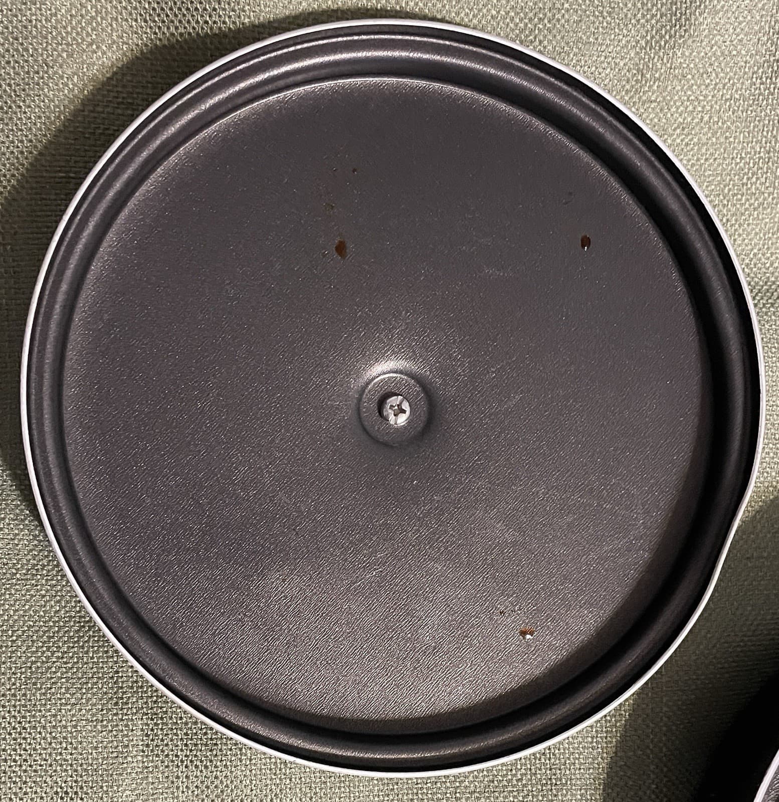 “FABERWARE” NON-STICK COOKWARE (4) EGG POACHER cooker POT/PAN w/LID (8” ACROSS) 4