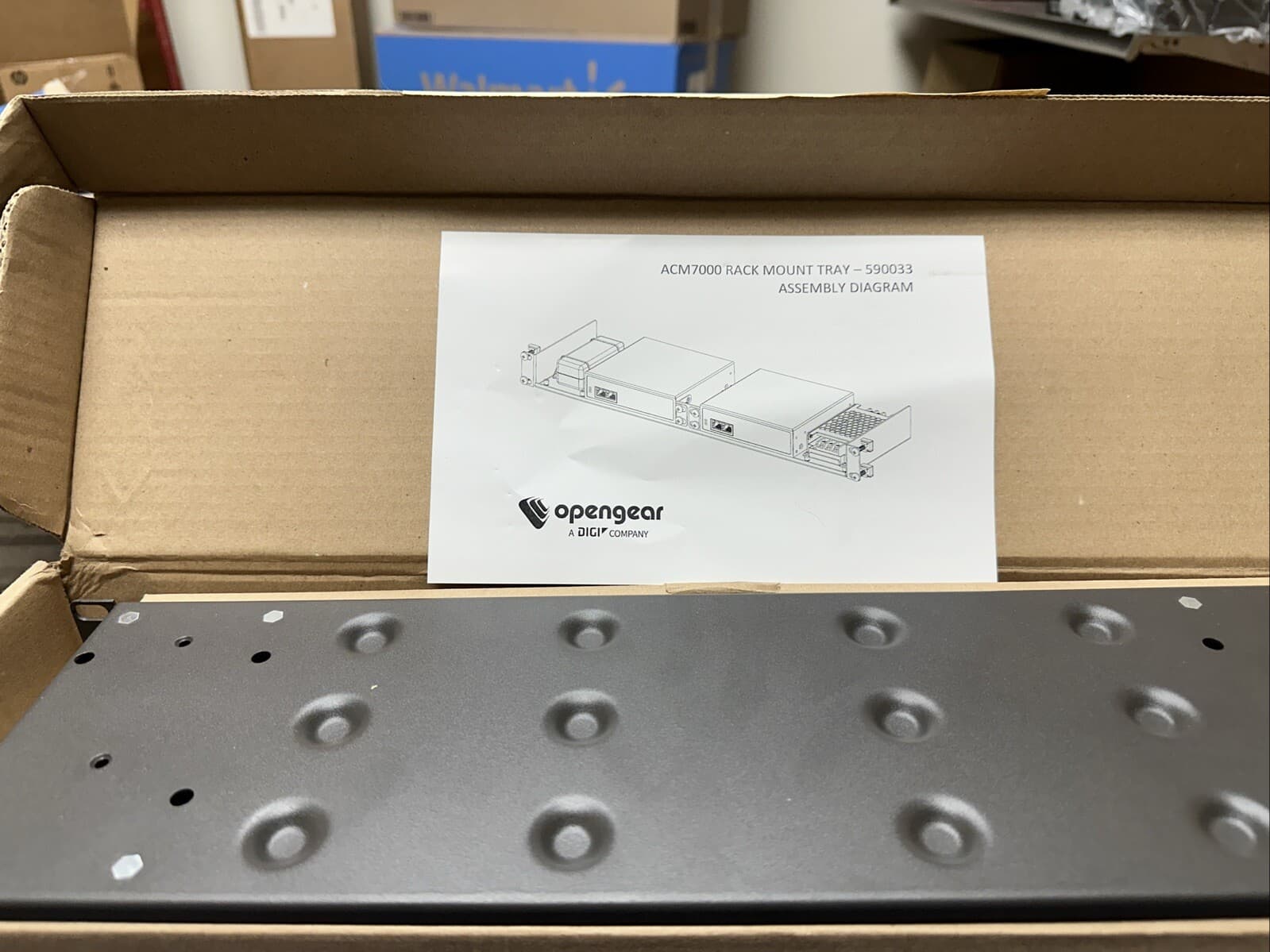 Opengear Rack Tray for ACM7000 / 590033 - NEW / SEALED