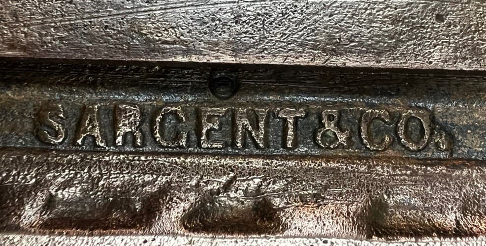 Sargent Dalton Pattern Bronze Victorian Eastlake Mail Slot 1800’s To 1910 6