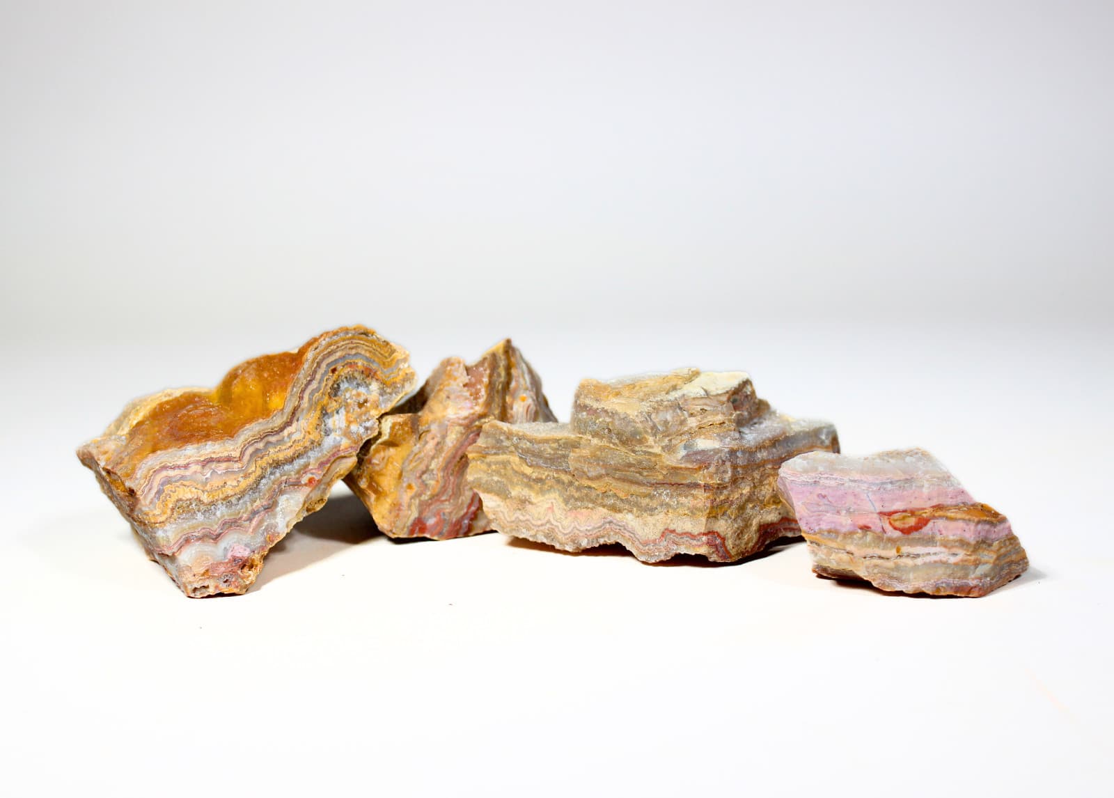 Yellow Lace Agate - Rough Rocks for Tumbling - Bulk Wholesale options 3