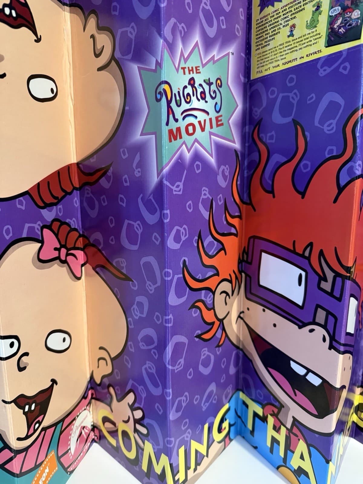 Nickelodeon Rugrats The Movie 1998 Cardboard Standee! Rare🔸 4