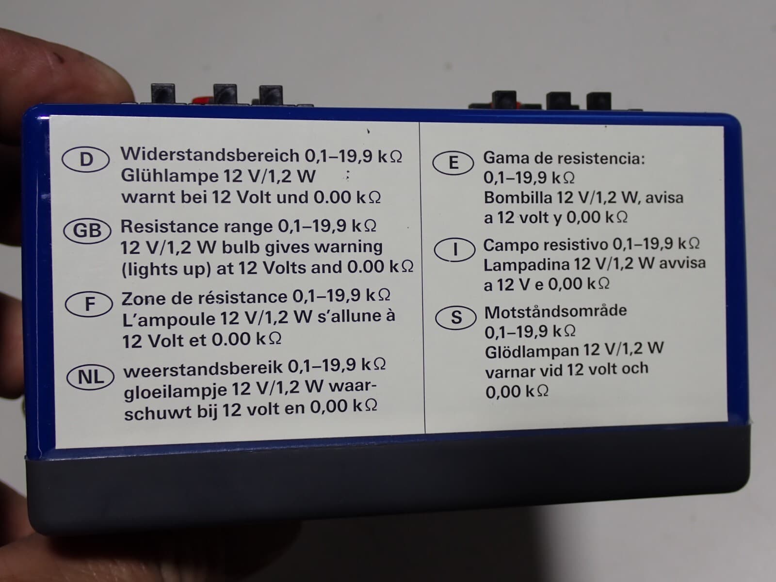VW Digital potentiometer V.A.G. 1630 NEW 3