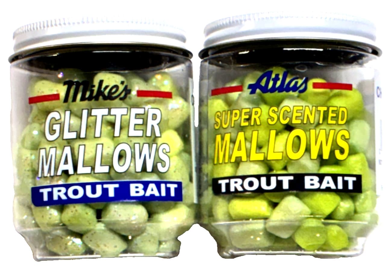 Atlas-Mike's 1.7oz. Chart Glitter Mallow and 1.7oz Chart Super Scented Mallow