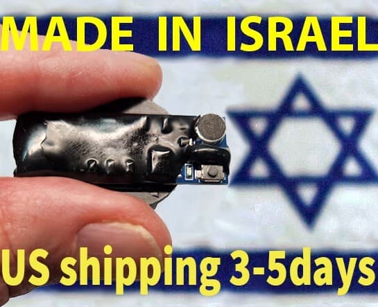 Spy Bug Audio Rf Signal , FM microphone , distance UpTo 700meter  MADE IN ISRAEL