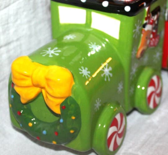 NEW! 6 Pc. Temp-tations Winter Whimsy Christmas Appetizer Train Set RETIRED 4