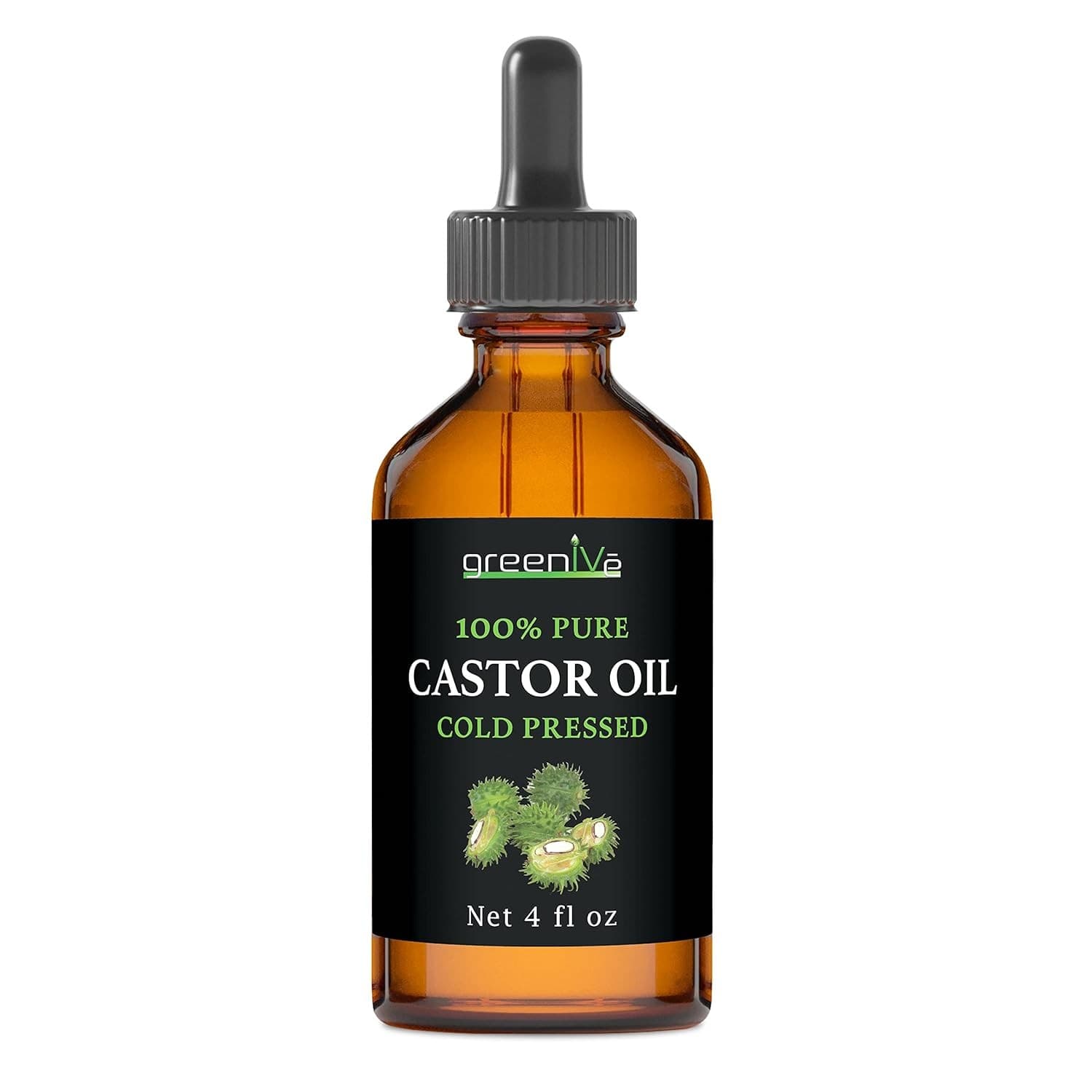 Castor Oil Organically Grown 100% Pure Glass Bottle Cold Pressed Hexane Free Eye 3