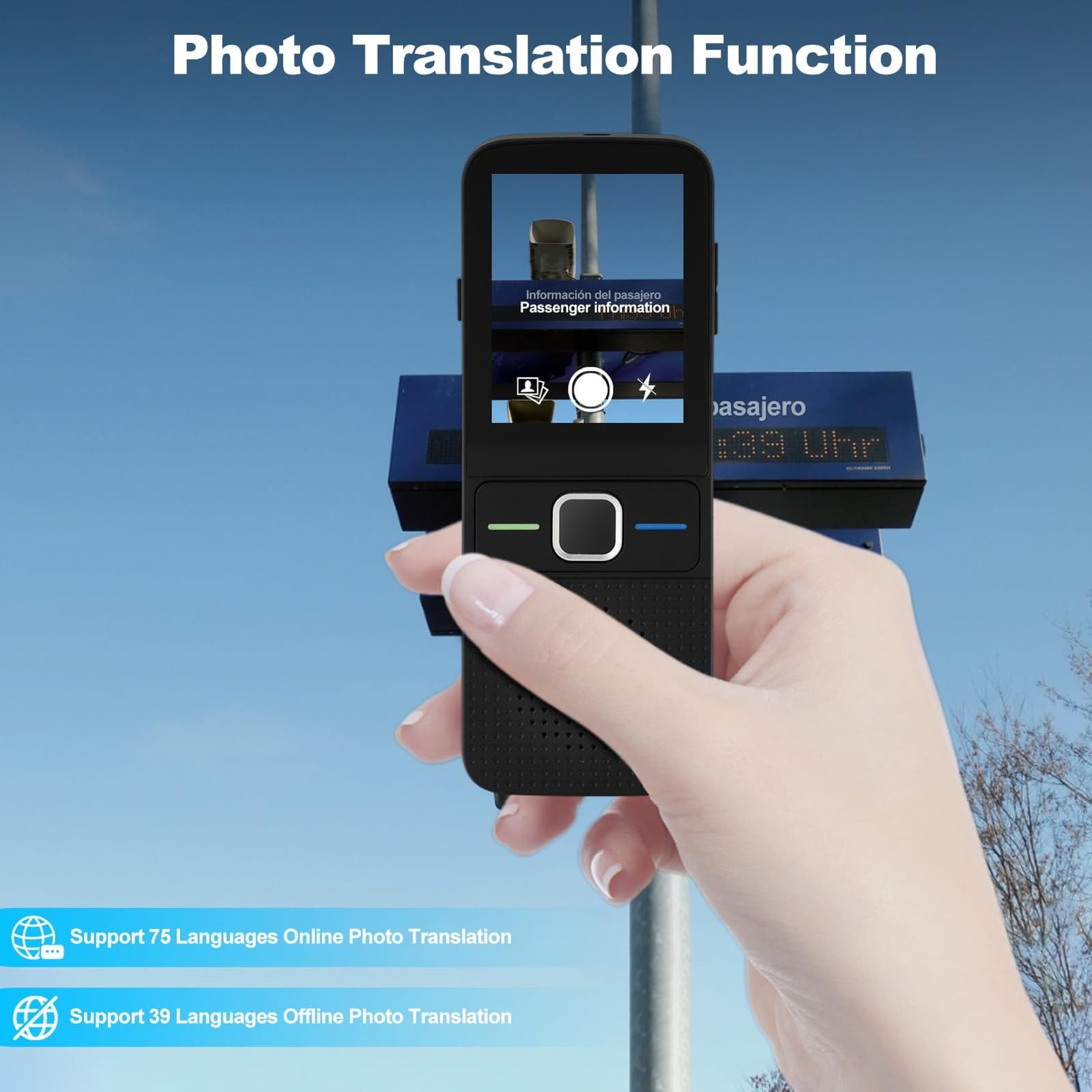 Instant Language Translator Device 2025 Traductor De Voz Instantaneo 138 Idiomas 4