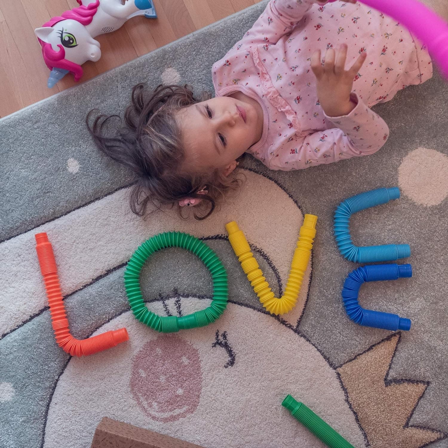 Nutty Toys Pop Tubes - Sensory - Endless Creativity & Fun for Kids Large  2