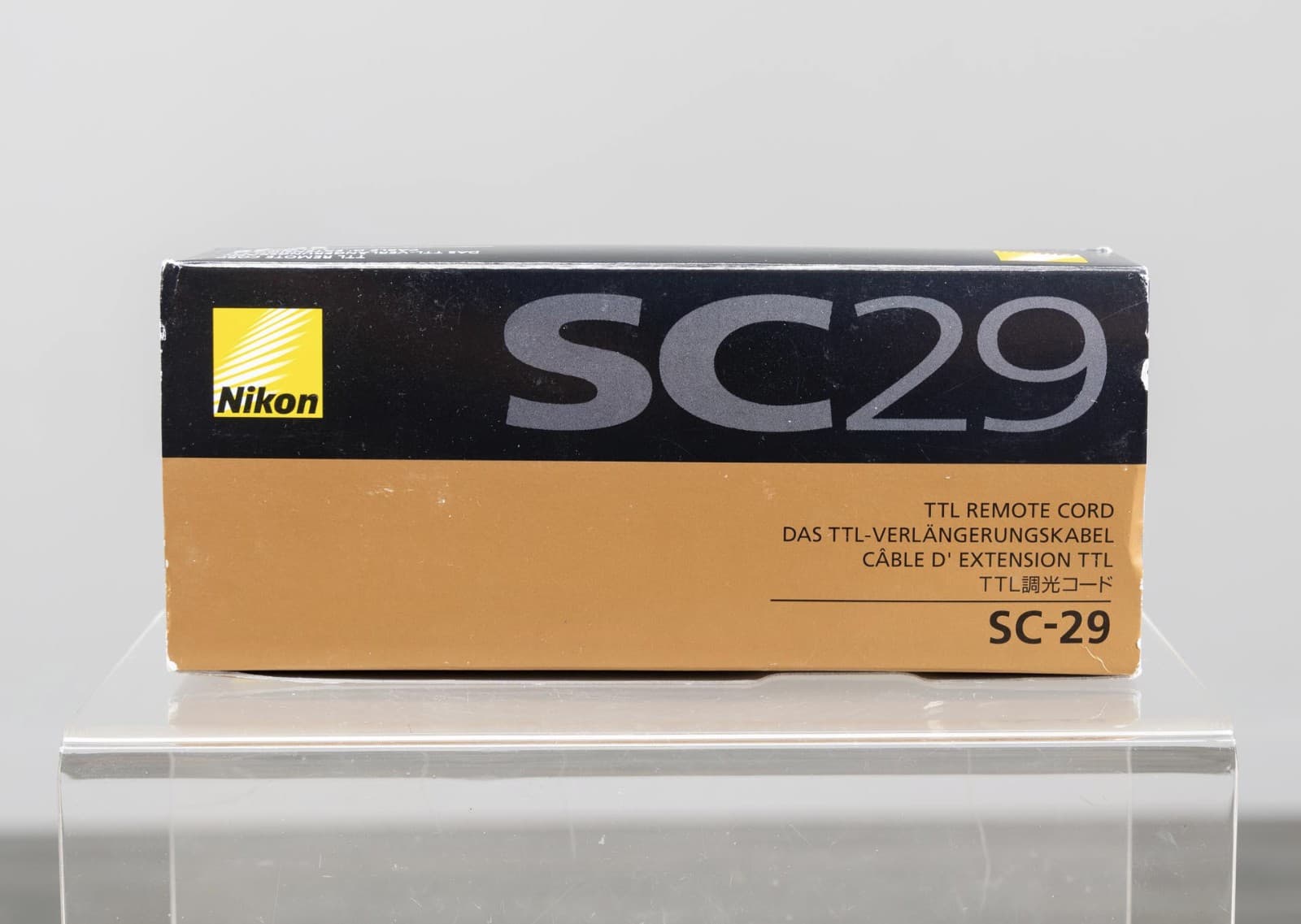 Nikon SC-29 TTL Off-Camera Coiled Remote Cord Flash Cable w/ Instructions & Box