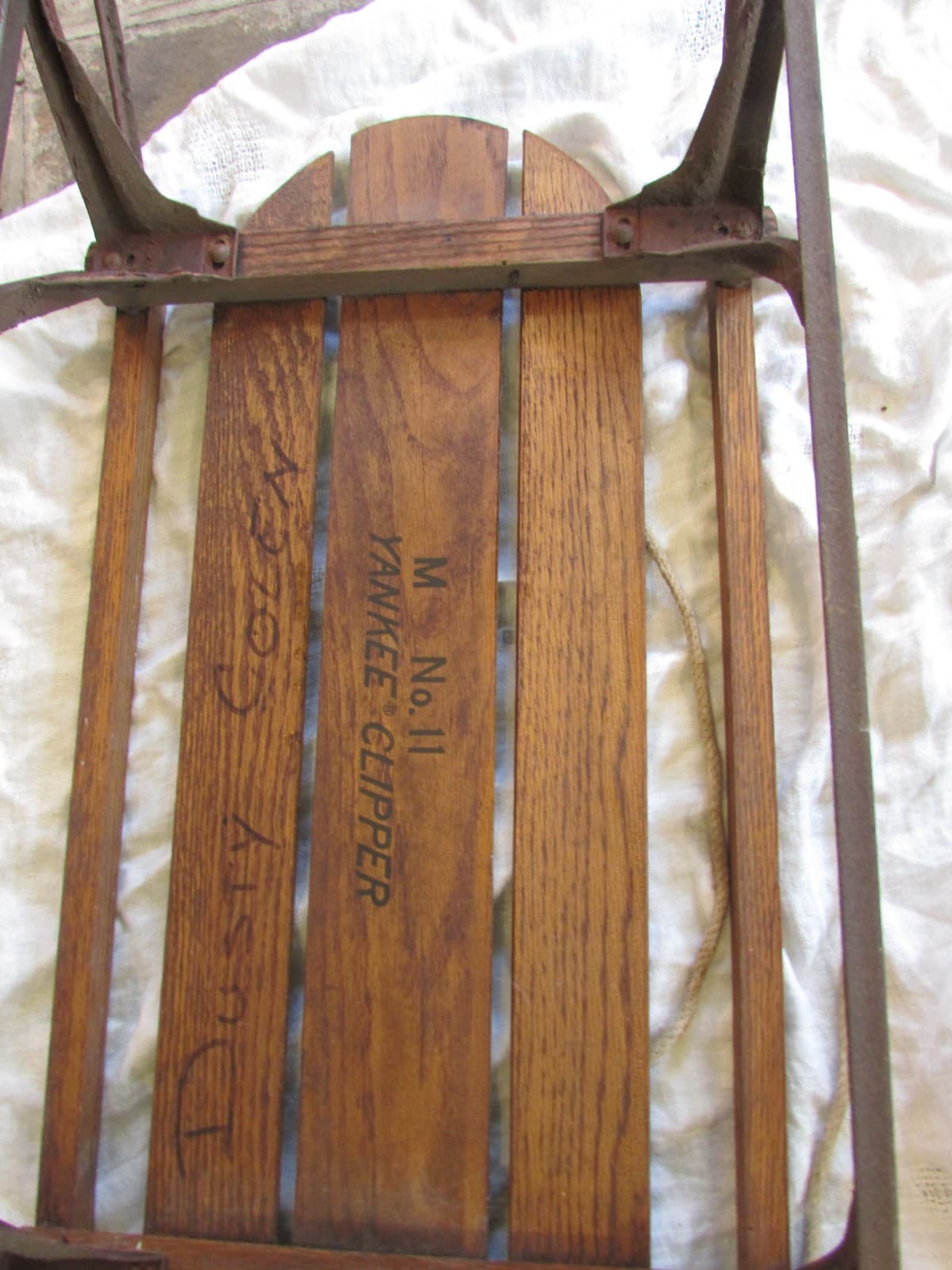 Vintage M No. 11  Yankee Clipper Sled Made By S.L. Allen & Co Inc. Phila. PA 6