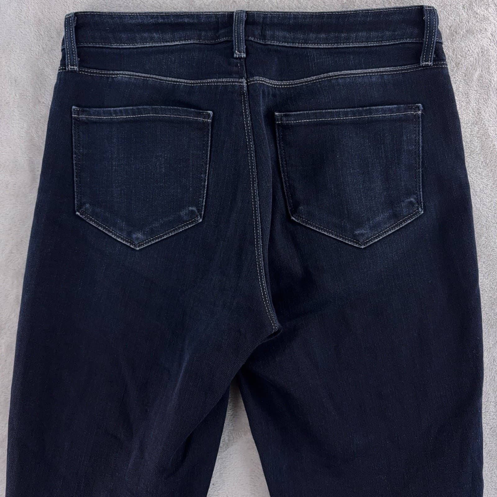 L’Agence Jeans Womens Size 27x33 Blue Mid Rise Bootcut Stretch Denim USA 4