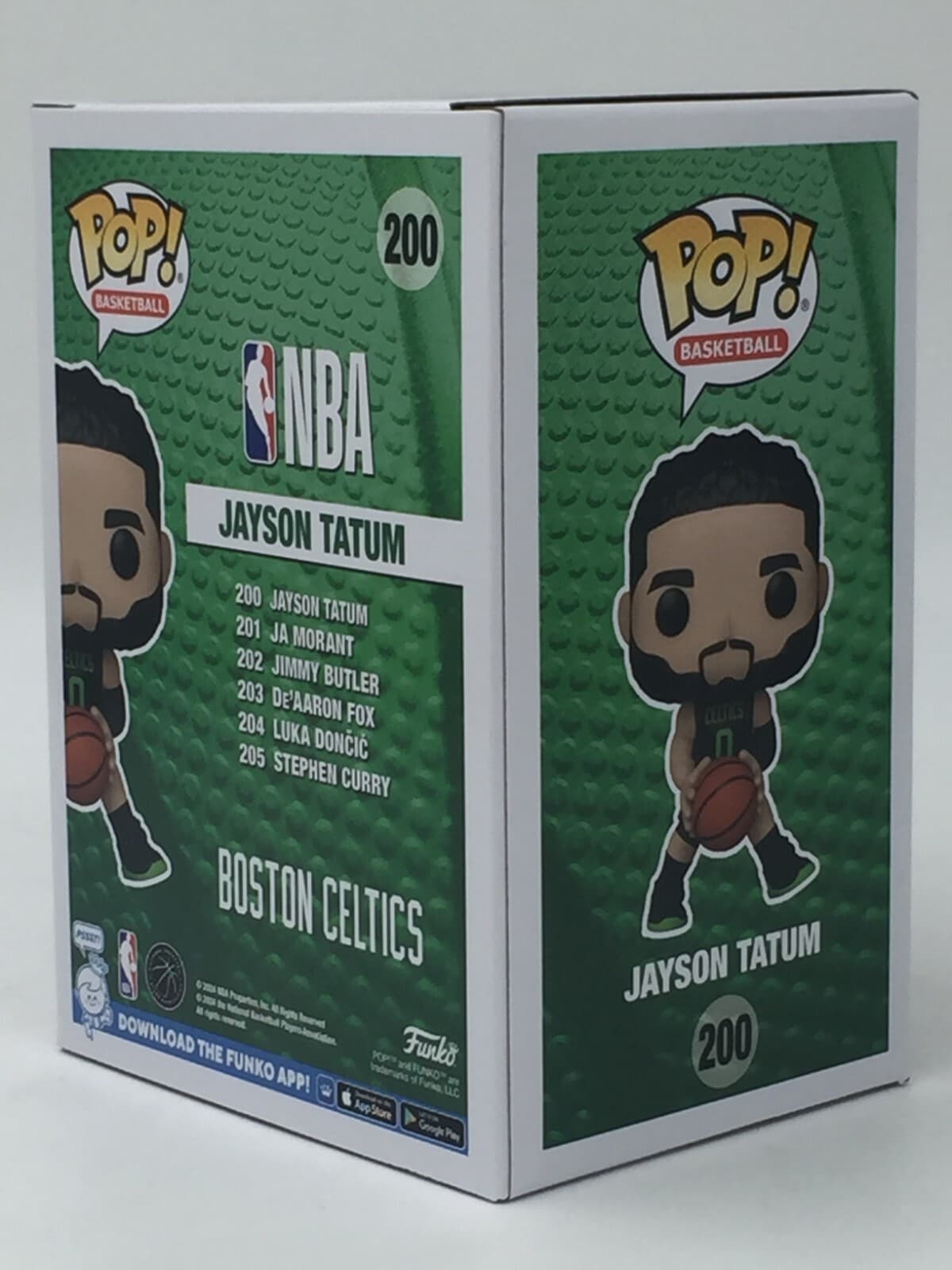 Funko Pop! Basketball Boston Celtics Jayson Tatum #200 W/ Protector 4