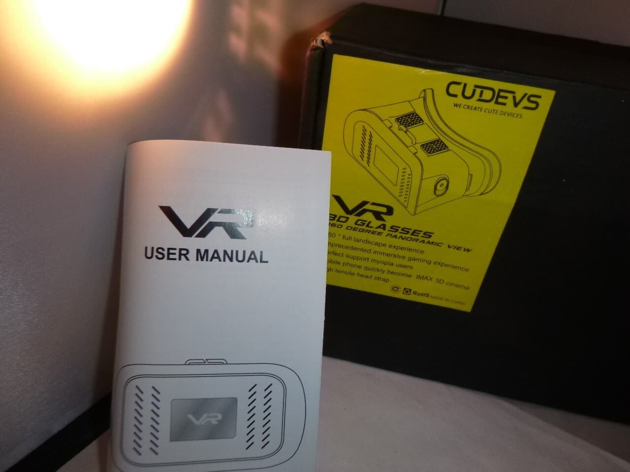 NEW Virtual Reality VR 3D Glasses Headset 3D Glasses With Remote 3