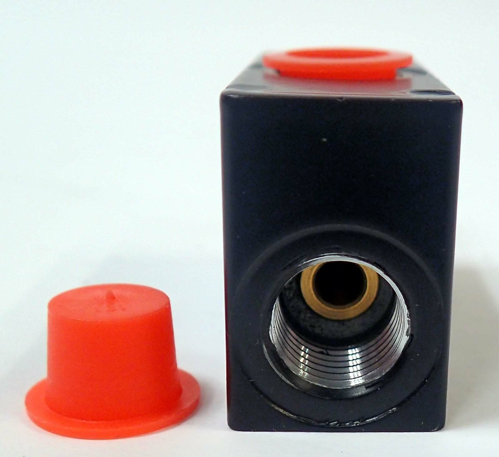 NORGREN SPCDN/60524 SHUTTLE VALVE EXHAUST FLOW REGULATOR 3/8" NPT NEW 4