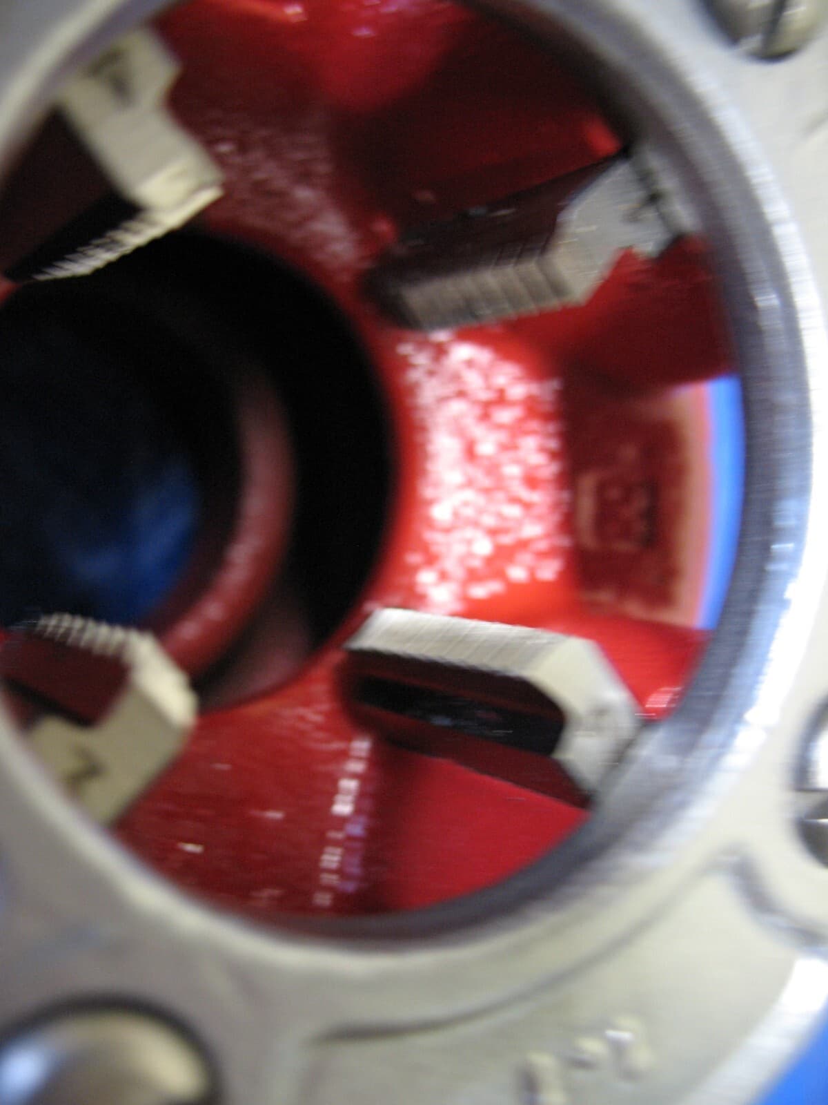 Ridgid 12R Pipe Threader Set 1/2 to 2" NPT with Ratchet and Handle Excellent 5