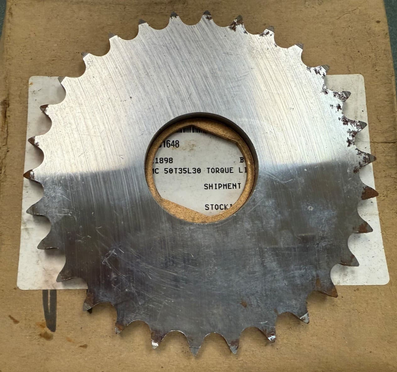Browning 50T35L30 Torque Limiter Sprocket (NOS) 2