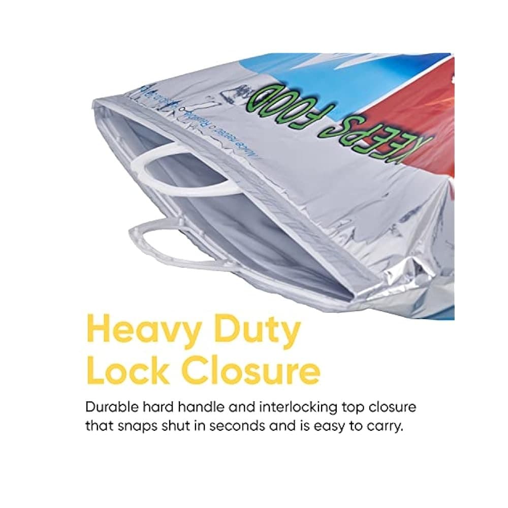 Long,Lasting Insulated Food Tote, Keeps Food Hot or Cold, Leak Resistant 5