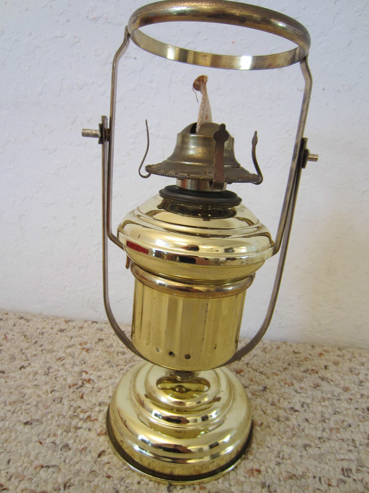 MARITIME, BRASS  REPLICA SHIP'S CABIN LANTERN 3