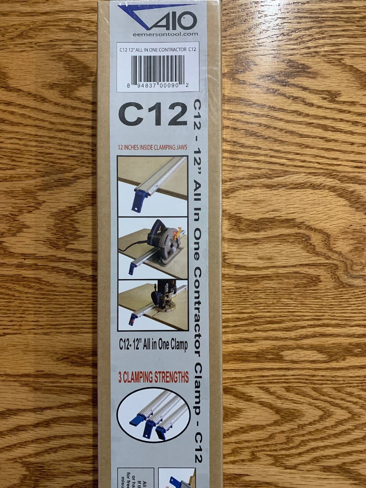 E. Emerson Tool Co. C12 12-Inch All-In-One Straight Edge Clamping Tool Guide 2
