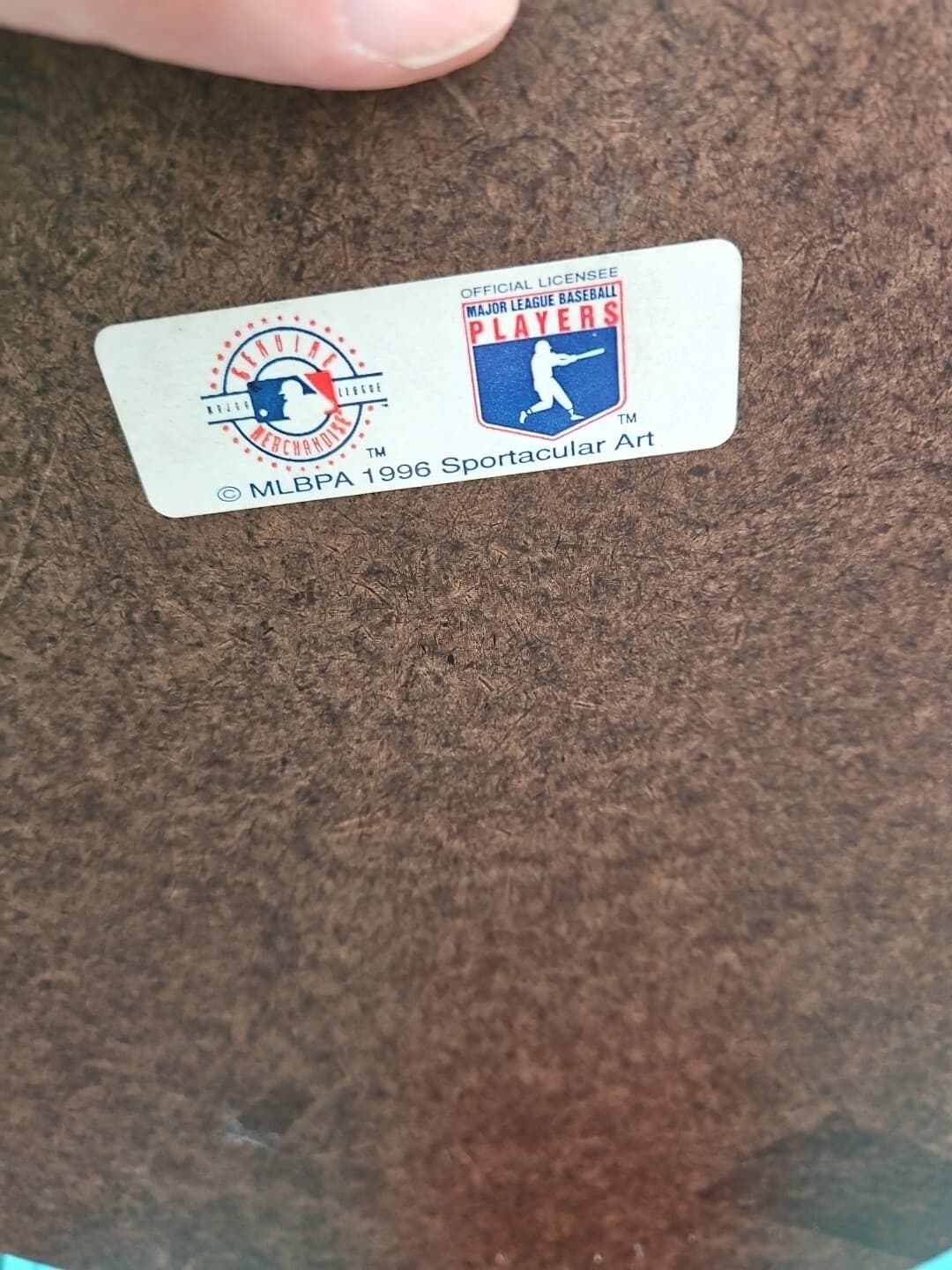 Atlanta Braves '96 Young Guns SIGNED H.P. Litho HOF MADDUX GLAVINE SMOLTZ Avery  6