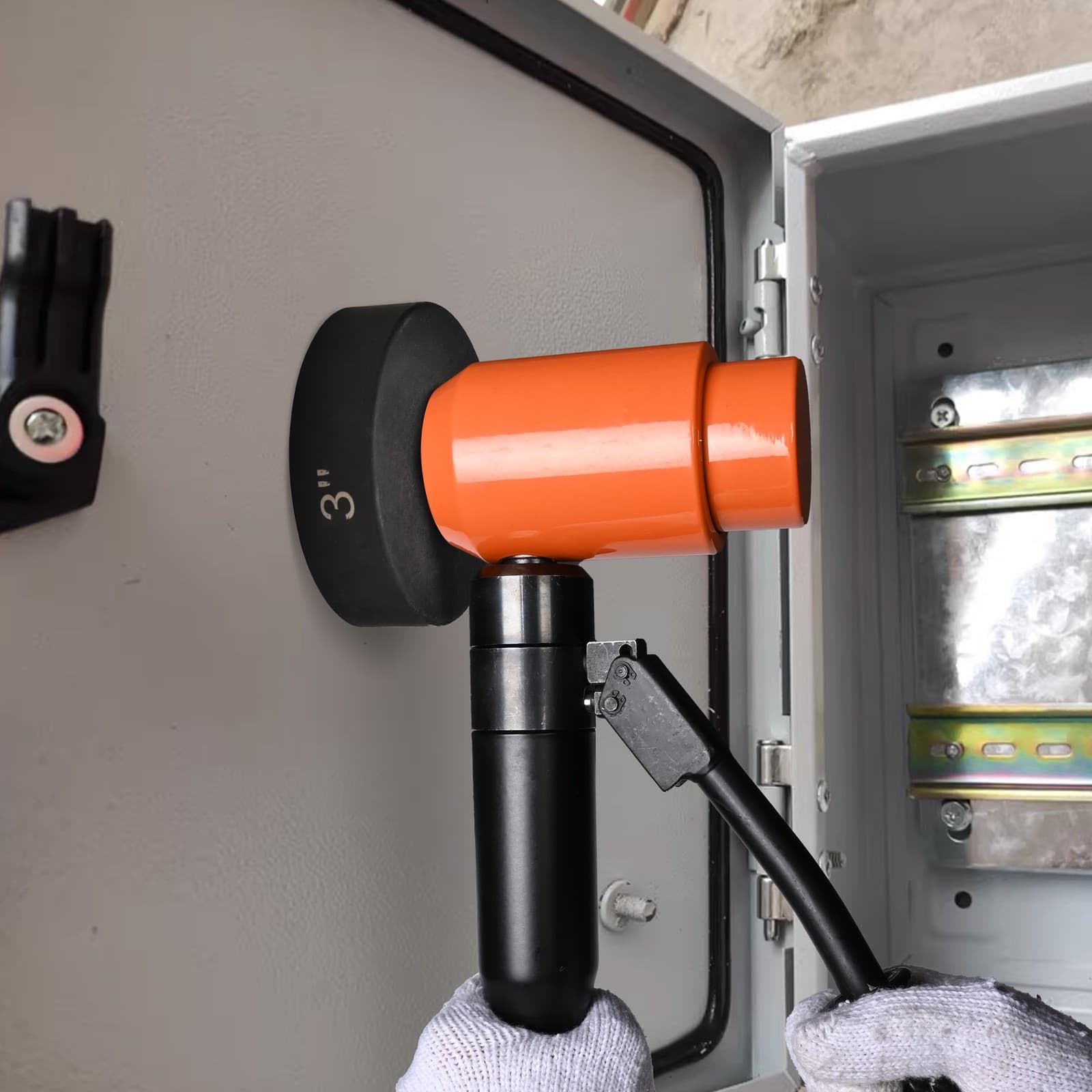 Yescom 3" Hydraulic Knockout Punch Die for Hole Punch Driver 3/4"-16UN Thread 3