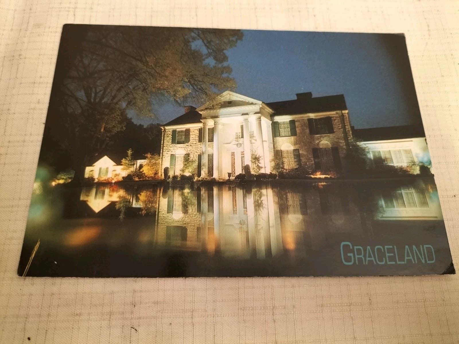 Postcard 1989 Elvis Presley Graceland (Richards & Southern Post Card Co)