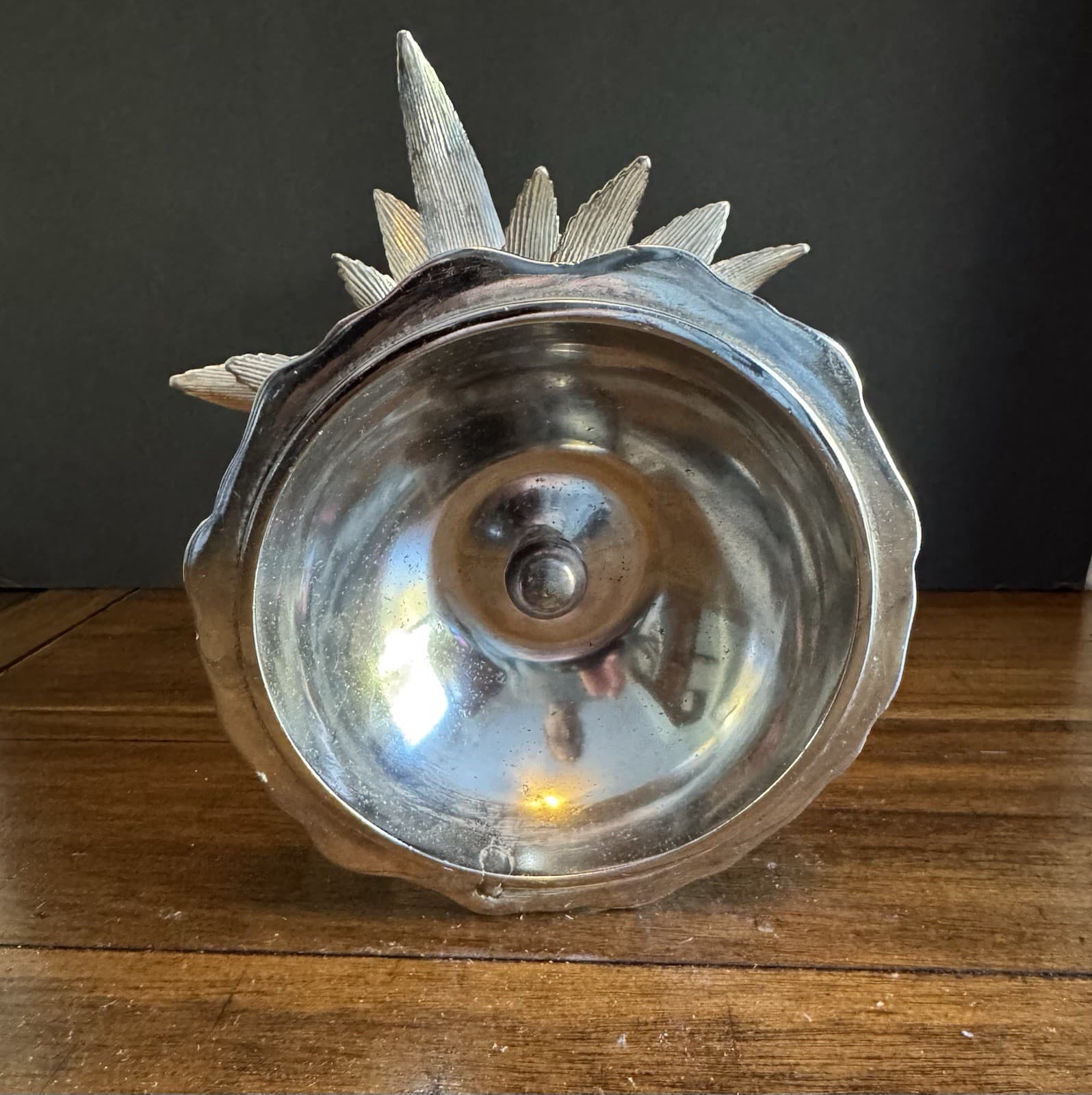 Lunt Silversmiths Silver Plated Pineapple Ice Bucket Storage Jar Container 5