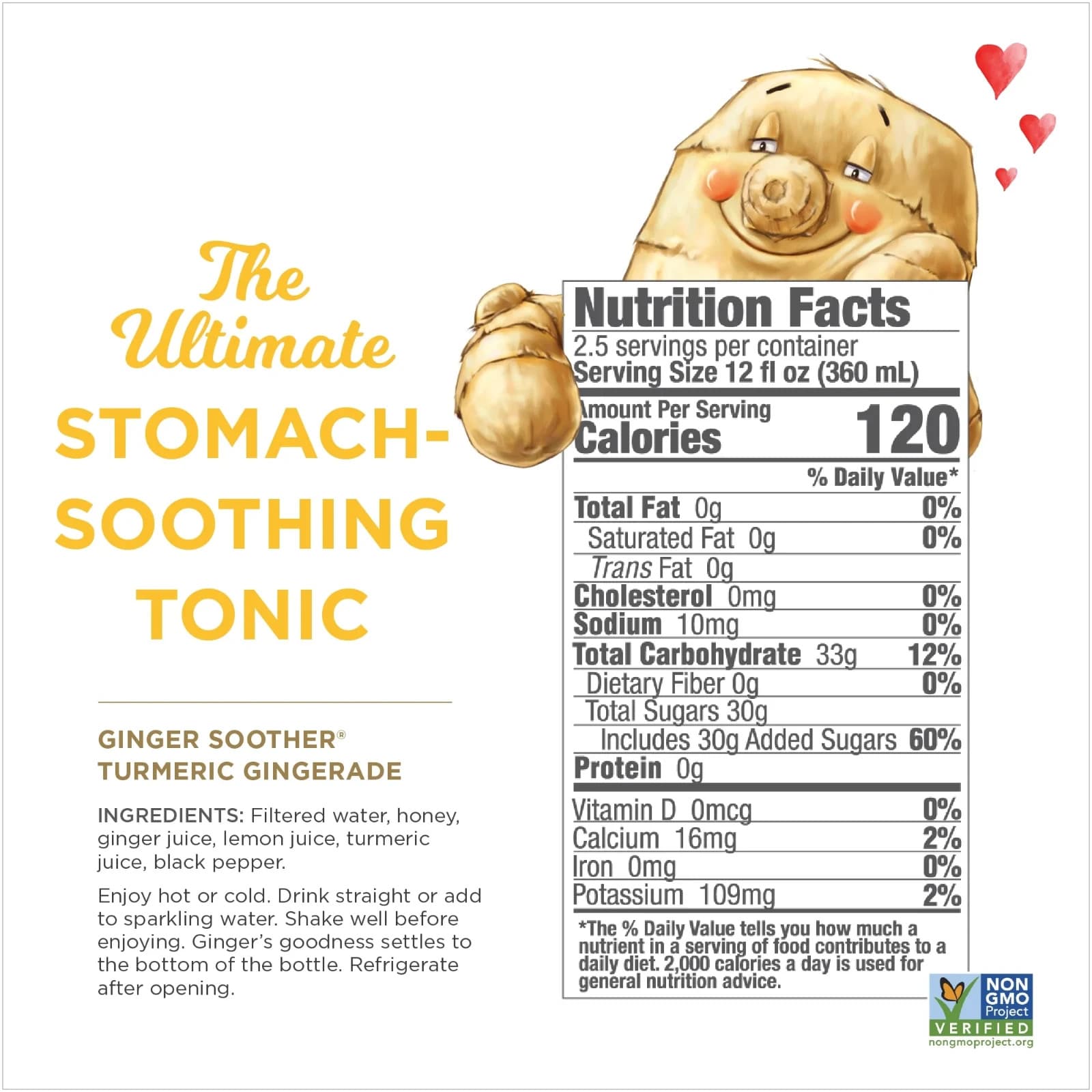 (2 pack)The Ginger People-Ginger soother Juice drink With Turmeric-32 fl oz... 4