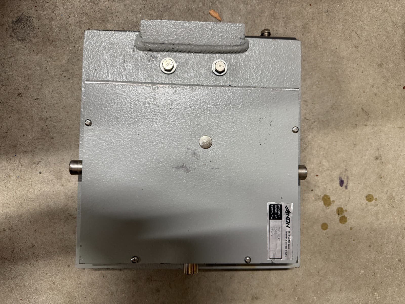 Class B safe combination lock door, 3 bolts, hardened steel, locksport or use 3