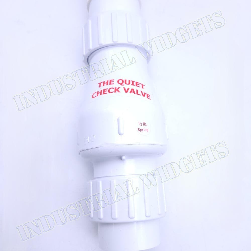 Zoeller 30-0046 Silent Combo Swing Check & Ball Valve 1-1/2" Full Port Quiet PVC 2