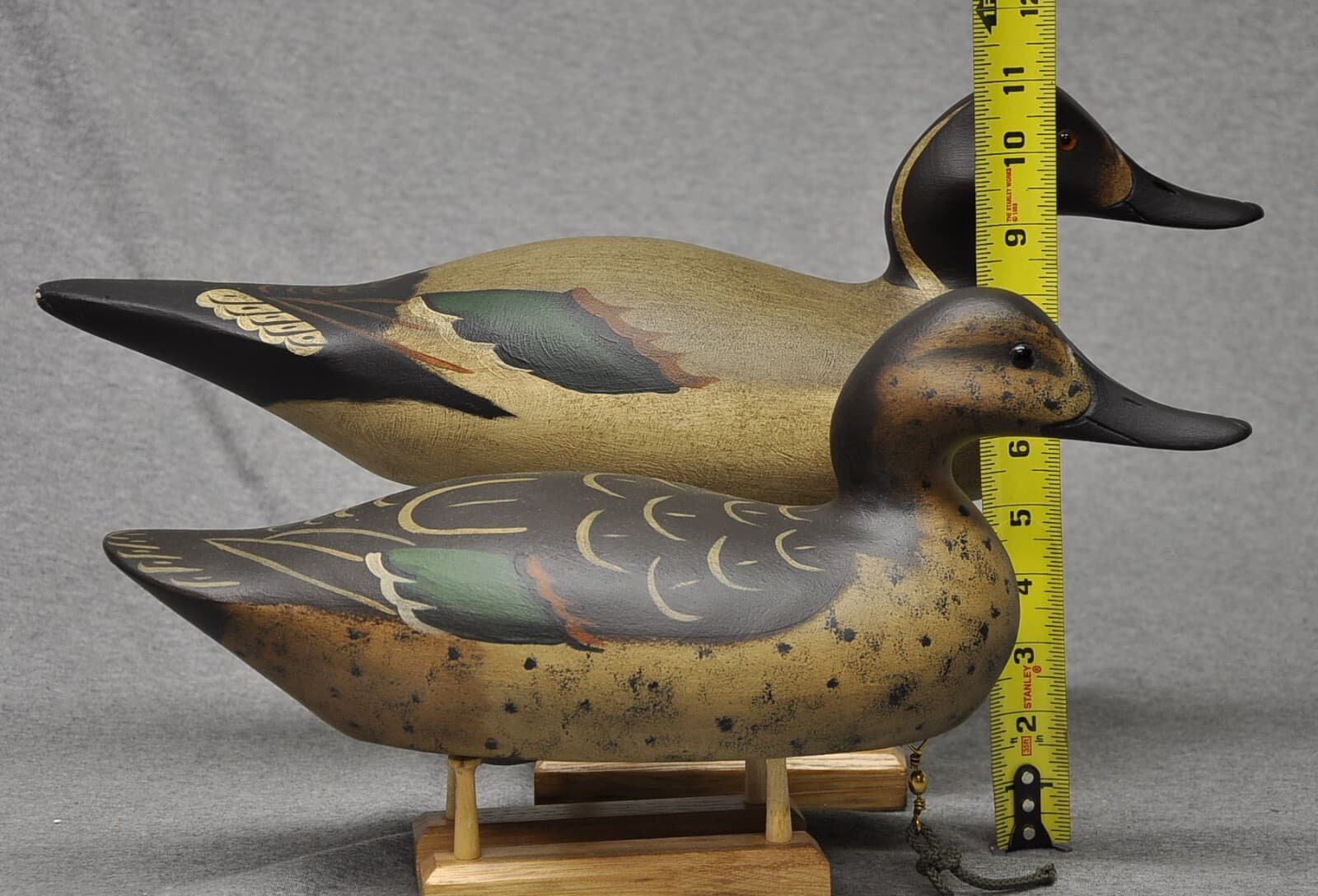 MASON STYLE PREMIER PINTAIL PAIR duck decoys Darkfeather Freedman's rig 2022 3