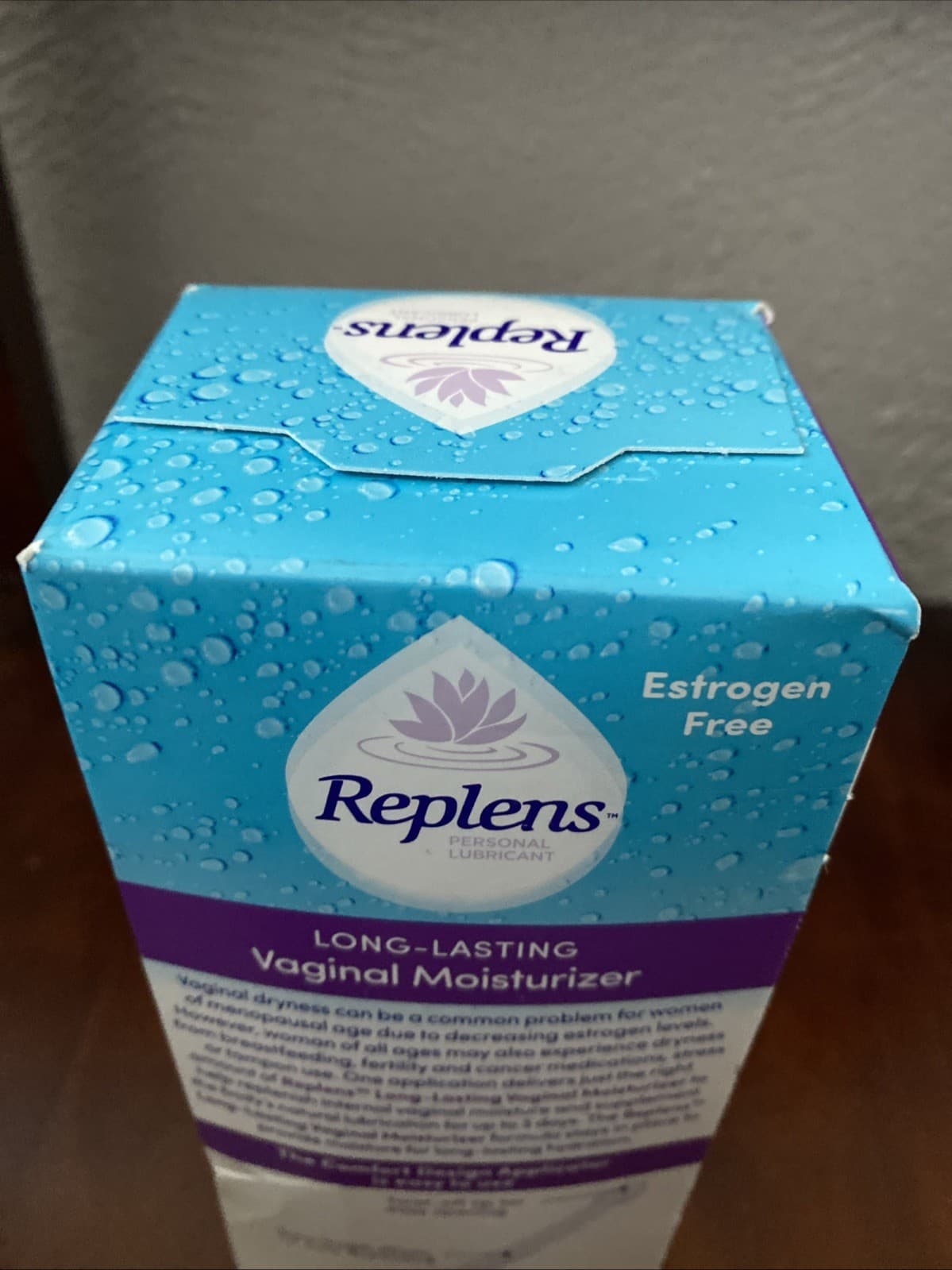 REPLENS Long-Lasting Vaginal Moisturizer 8 PRE-FILLED Applicators Exp 9/2026 2
