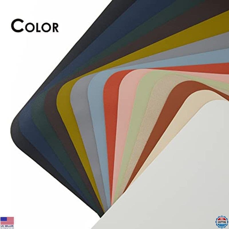 Cork Desk Mat Dual-Sided 90cm x 43cm Dark Green Large Mouse Pad Desk Accessory 6