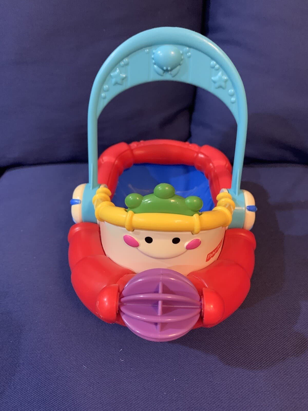 AMAZING ANIMALS TUBTIME TUGBOAT By FISHER PRICE VINTAGE 2007 MATTEL BOAT ONLY 2