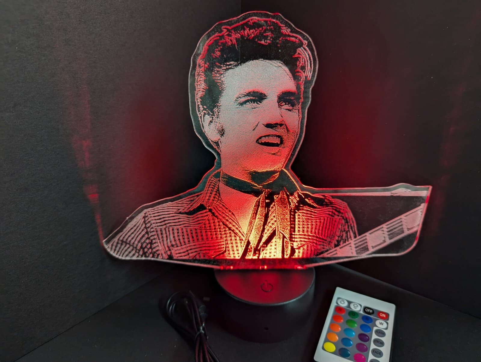 Elvis Presley L.E.D. Large light display 6