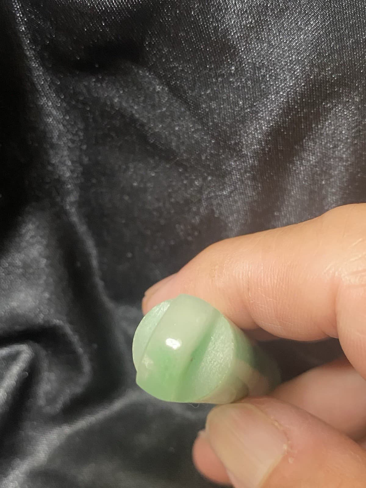 Old Chinese jadeite feather tube, well preserved 6