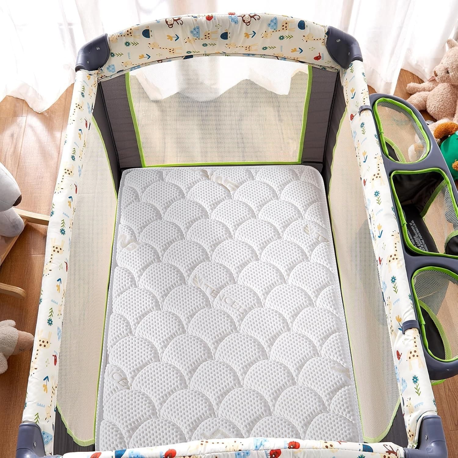 Colchón de cuna firme soporte cómodo espuma de alta densidad de primera calidad 5