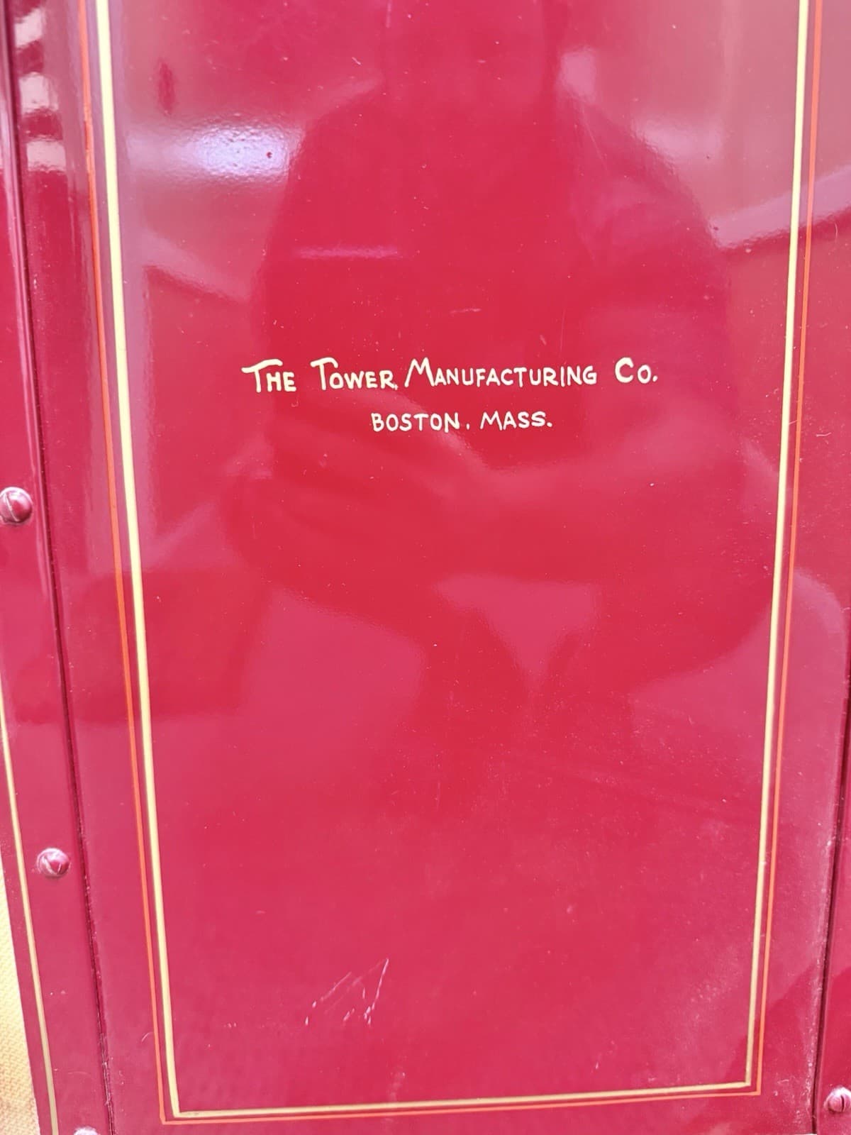 Fully Restored Antique Exercise Machine Tower Mfg Boston Butt Buster Exerciser  3